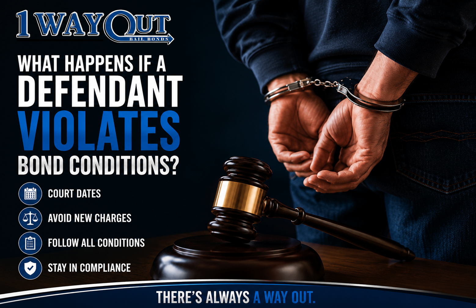 Bond Violation warrant | 1 Way Out Bail Bonds